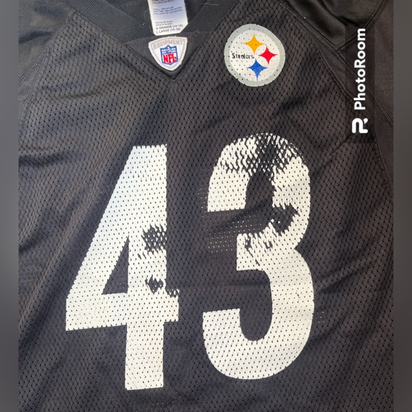 Troy Polamalu #43 Pgh Steelers Jersey, size L. great condition - Picture 5 of 5